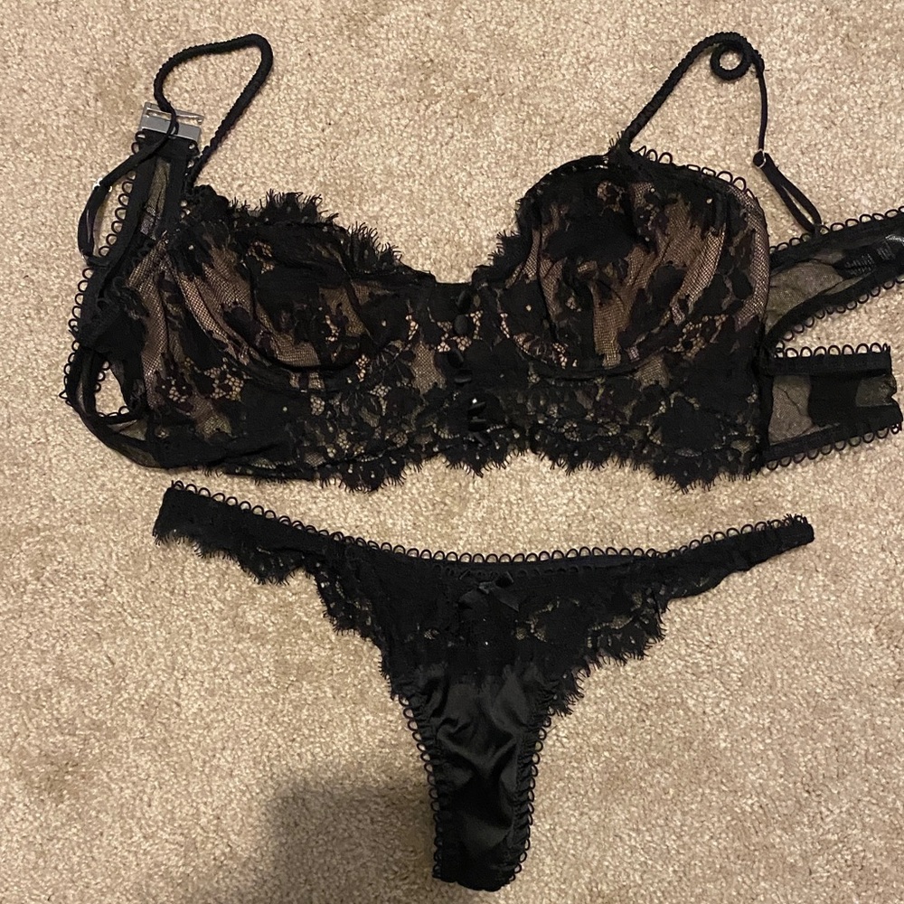 For Love and Lemons Lace Lingerie Set